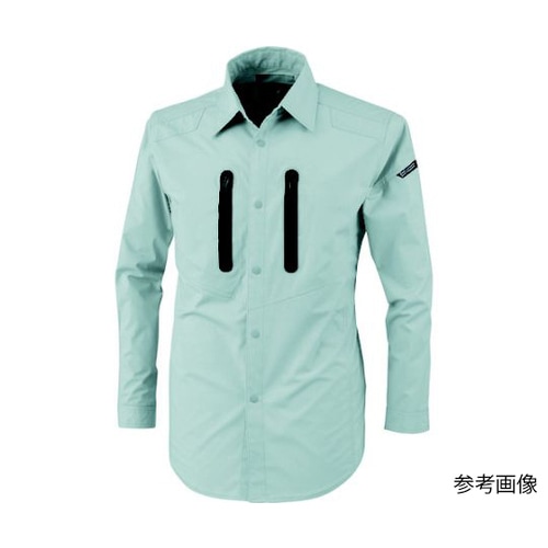 長袖シャツ モスグリーン 5L 1733