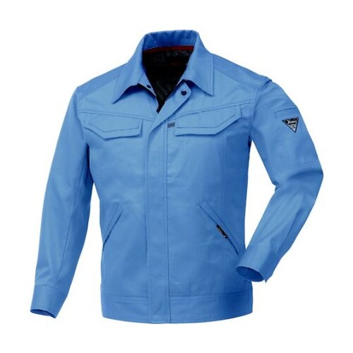 長袖ブルゾン ブルーグレー 5L 205