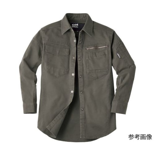 長袖シャツ アーミーグリーン S 217