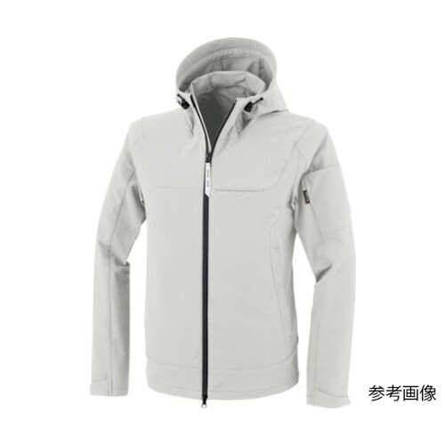 長袖パーカー シルバーグレー LL 22