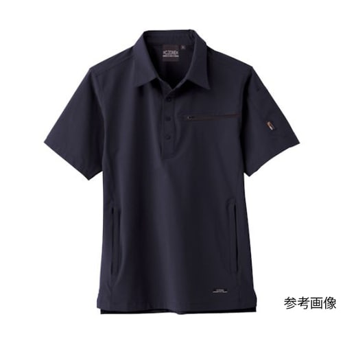 半袖シャツ ディープネイビー 4L 22