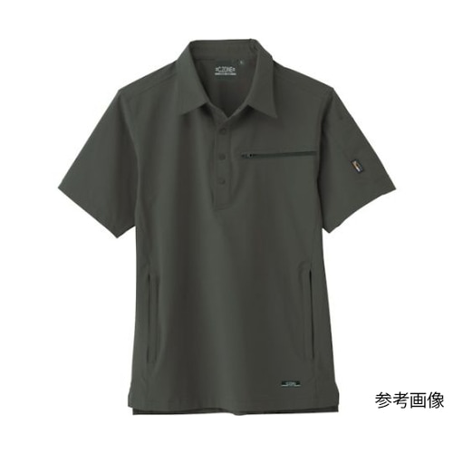 半袖シャツ アーミーグリーン 5L 22