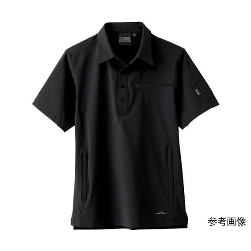 半袖シャツ クロ L 2222−90−L