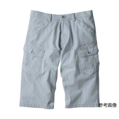 ハーフパンツ ストライプブルー 5L 2