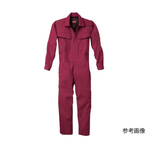 ツナギ服 ワイン 5Lサイズ 34880