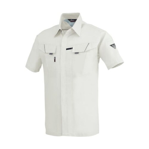 半袖シャツ シルバーグレー LL 756