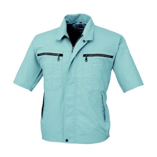 半袖ブルゾン ミストグリーン 5L 88