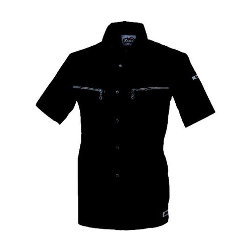 半袖シャツ クロ S 8892−90−S