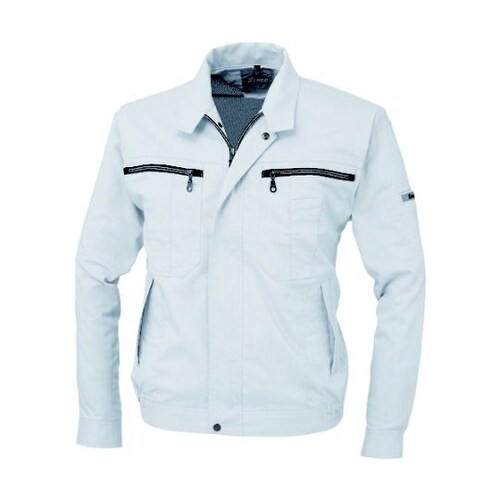 長袖ブルゾン シルバーグレー 3L 88