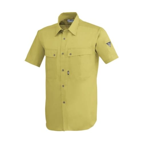 半袖シャツ キャメル L 9220−81