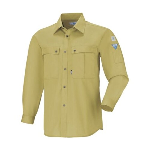 長袖シャツ キャメル M 9293−81