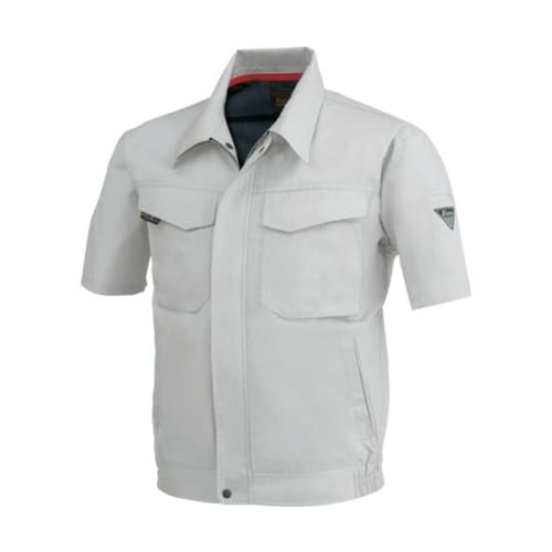 半袖ブルゾン グレー 5L 1471−2