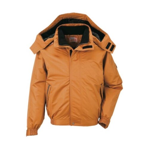 防寒ブルゾン オレンジ L 592−82