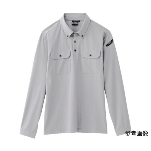 長袖ポロシャツ シルバーグレー SS 6