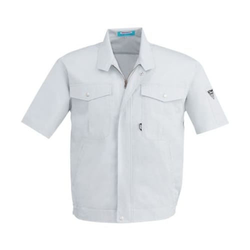 半袖ブルゾン グレー S 9910−20