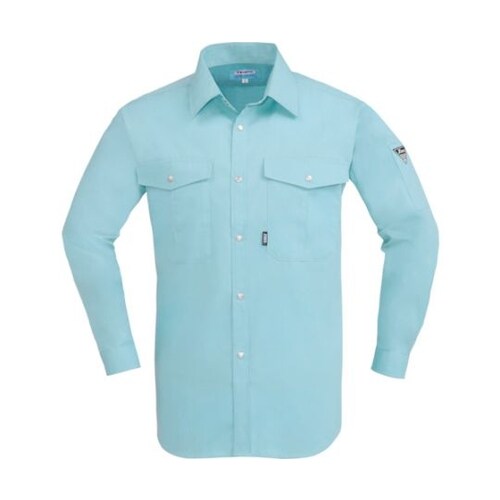 長袖シャツ ミントグリーン 4L 993