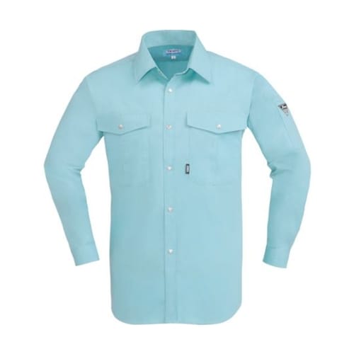 長袖シャツ ミントグリーン M 9930