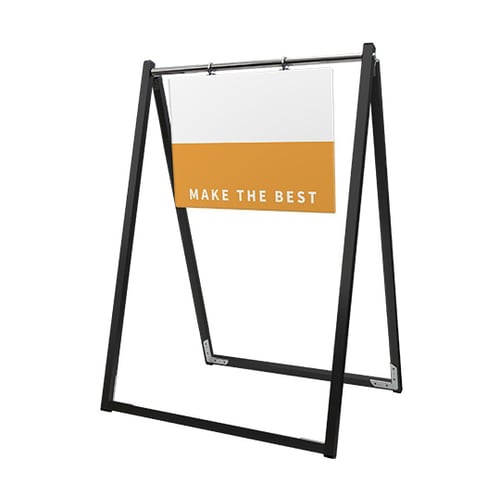 ブラックスイングサイン アルミ複合板 A