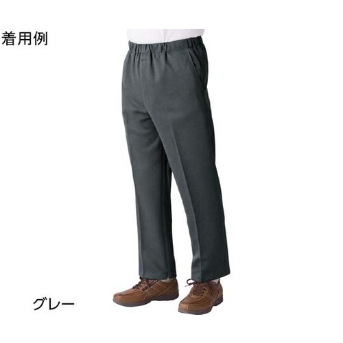 紳士裾ファスナーパンツ グレー3L 39