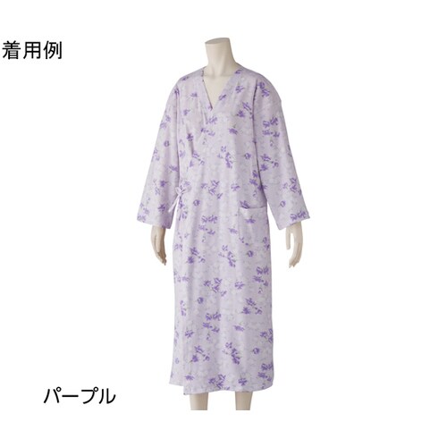 打合せネグリジェ パープル M 8000