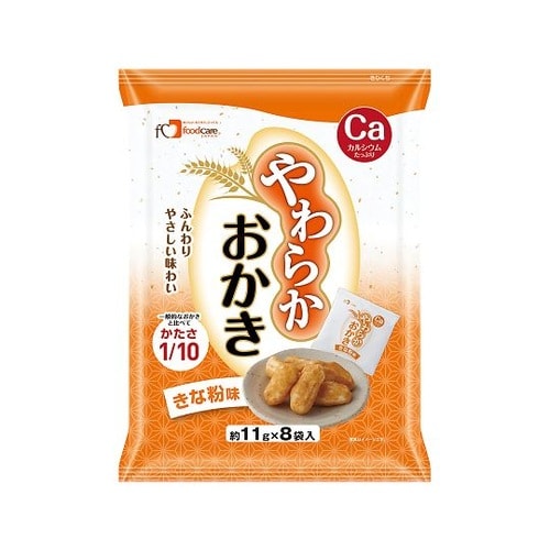 やわらかおかき きな粉味 1箱(8袋×1