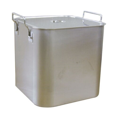 18−8目盛無し深型角キッチンポット(フ