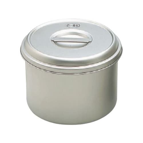 純チタン 浅型キッチンポット 1.7L