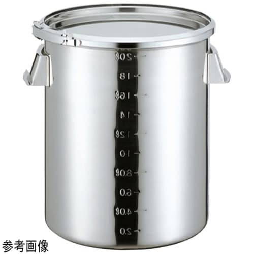 18−8ストレート目盛付 密閉容器 21