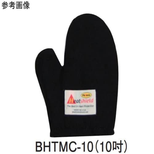 耐熱オーブンミット 黒(1枚)全長320