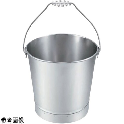 18−8 バケツ(溶接・コイルバネ柄取手