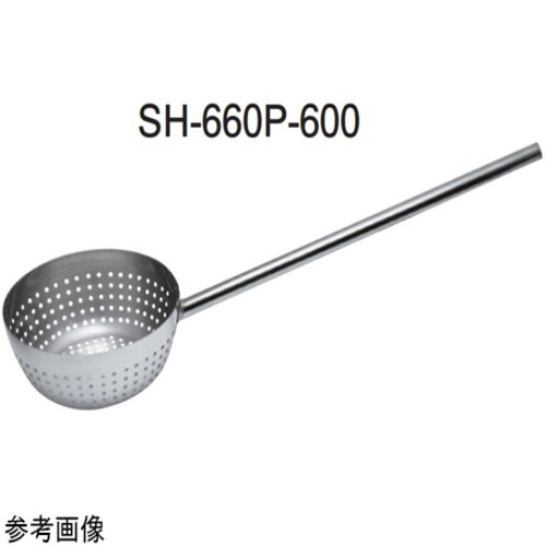 18−8共柄穴明ひしゃく(ハンドル全周溶