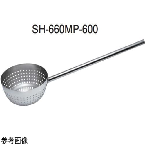 18−8共柄穴明ひしゃく 口付(ハンドル