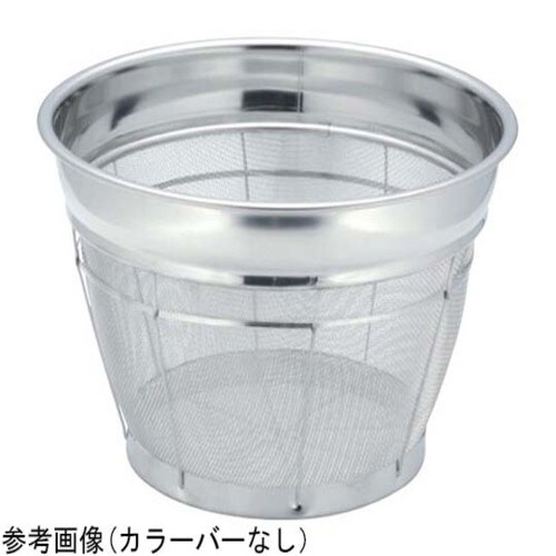 18−8 深型米揚ざる イエロー 4升