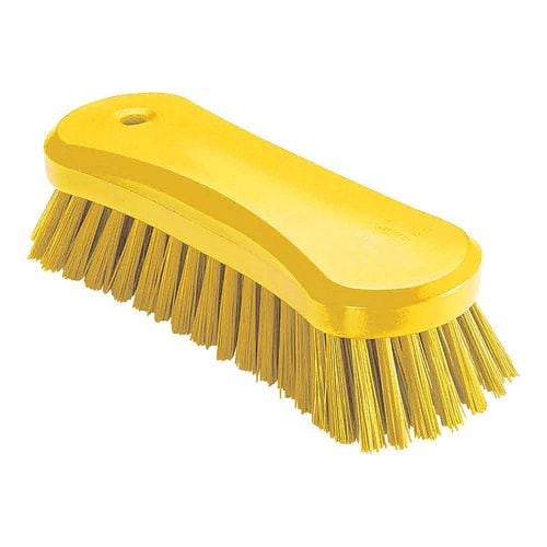脱毛防止 スクラブブラシ ラージ イエロ
