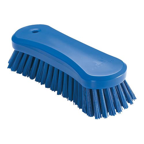 脱毛防止 スクラブブラシ ラージ ブルー