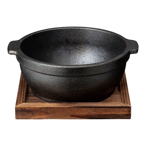 鉄鋳物ビビンバ鍋(敷板付) 4341