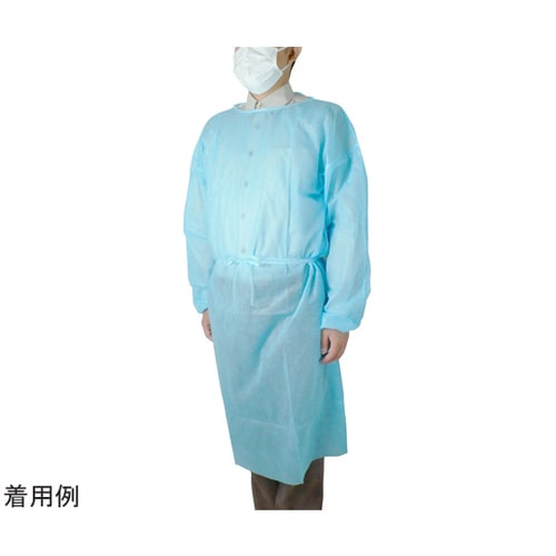 不織布アイソレーションガウン マジックテ