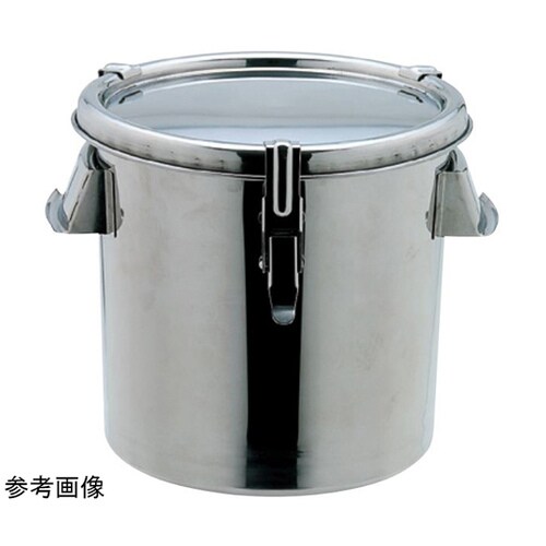 18−8テーパー付 密閉容器 36L ク