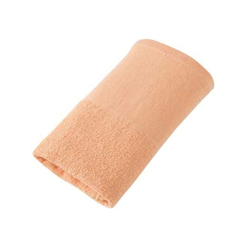 160匁平地付タオル オレンジ 1ケース