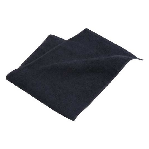 220匁スレン染めフェイスタオル ブラッ