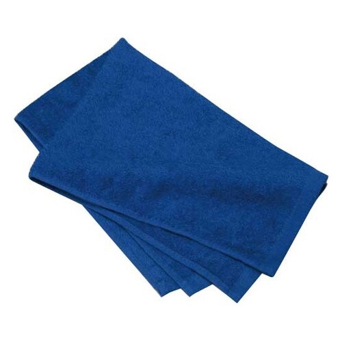 180匁ハーフタオル ブルー 1ケース(