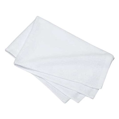 180匁ハーフタオル ホワイト 1ケース