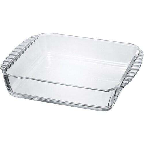 耐熱ガラス製スクエア皿2000 8個入