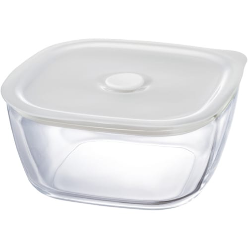 耐熱ガラス製密閉保存容器・角1200 1