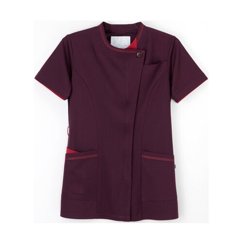 女子スクラブ パープル M RF−548