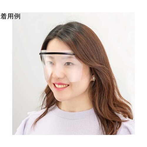 HMアイシールド ブラック 10セット