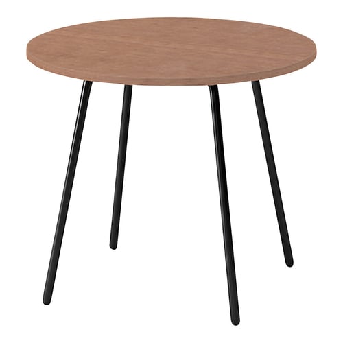 デコボコテーブル円型 木目天板 φ900