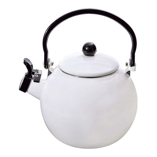 ホーロー笛吹ケットル 2.2L ホワイト