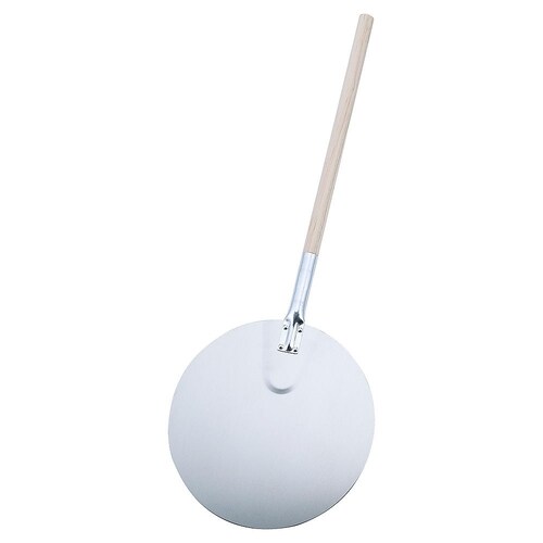 UK 木柄 アルミピザピール 丸型 84