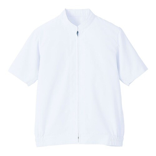 男女兼用半袖ジャンパー 4L ホワイト